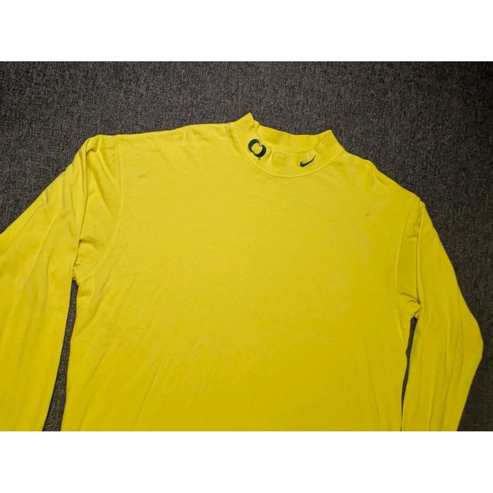 Vintage Oregon Ducks Nike Team Long Sleeve T Shirt Embroidered Logo Size XL Tee